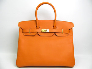 エルメススーパーコピー バーキン35 ヴォーエプソン オレンジ HERMES 111